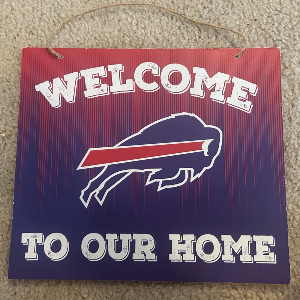 Buffalo Bills Welcome Sign